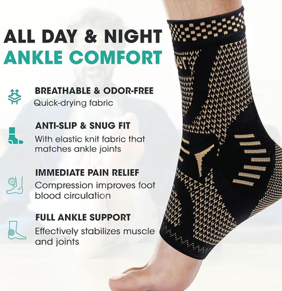 Ankle brace copper
