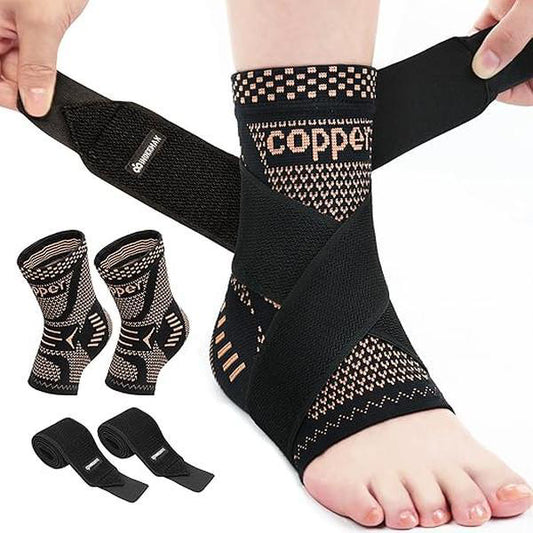 Ankle brace copper