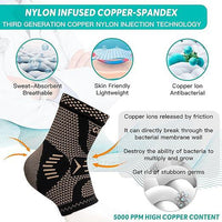 Ankle brace copper