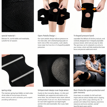Breathable Adjustable Knee Pad
